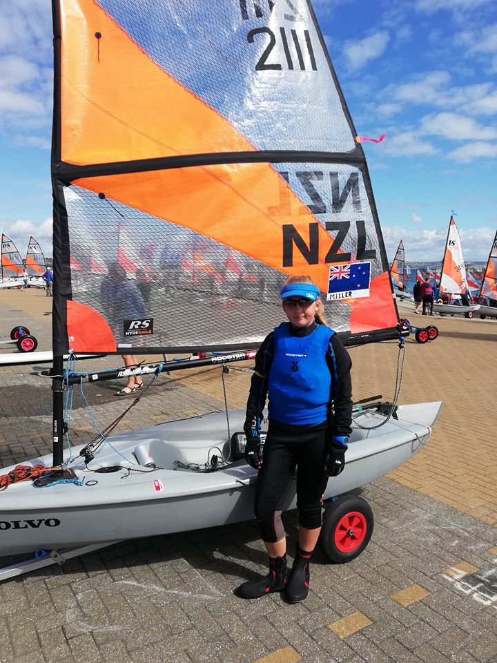Beth Miller Sailing, 1st Girl, RS Tera Pro Worlds 2018