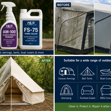 DIY Cleaning Solutions for Awnings, Tents & Outdoor Fabrics – Recommended by Outdoor Sewing Solutions